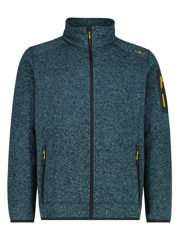 Fleecejacke in Türkis