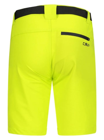 Fuktionsbermudas in Gelb