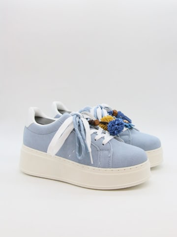 Sneakers lichtblauw