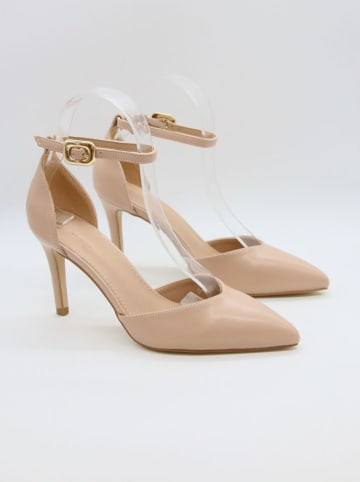 Spangenpumps in Beige