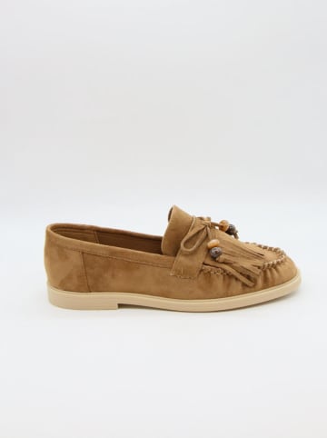 Mocassins camel