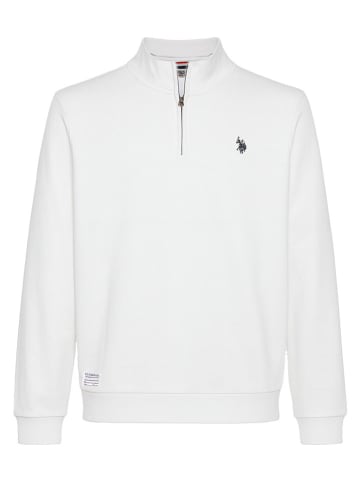 Sweatshirt in Weiß
