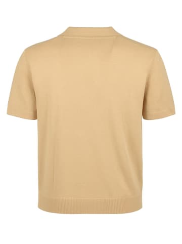 Koszulka polo w kolorze beżowym
