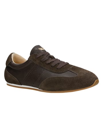 Sneakersy w kolorze brązowym