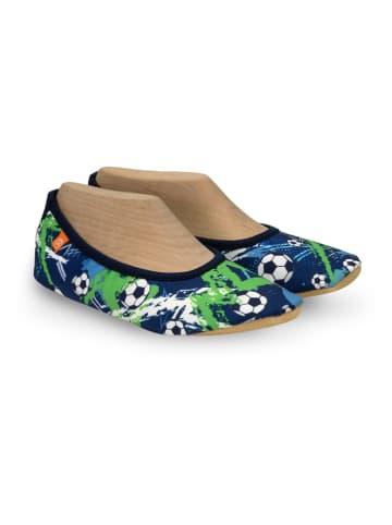 Pantoffels "Happy" zwart