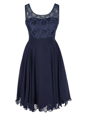 Kleid in Dunkelblau