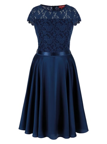 Kleid in Dunkelblau
