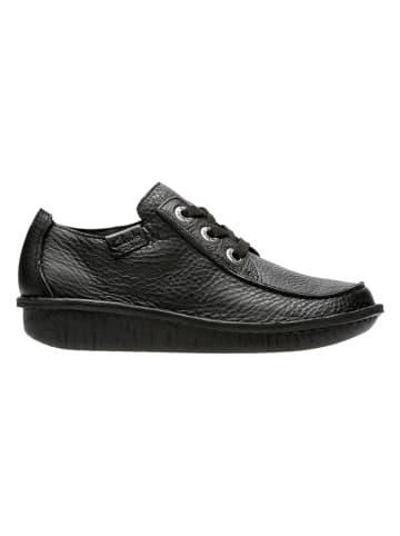 Leder-Schnürschuhe "Funny Dream" in Schwarz