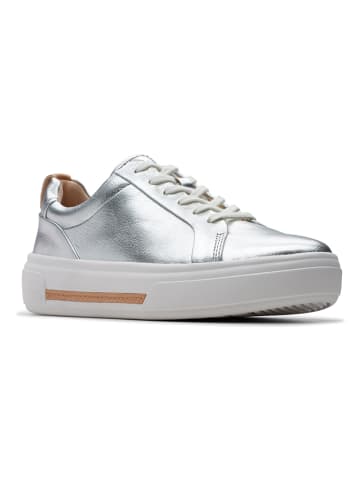 Leder-Sneakers "Hollyhock Walk" in Silber