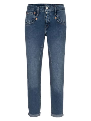 Dżinsy "Shyra" - Regular fit - w kolorze granatowym