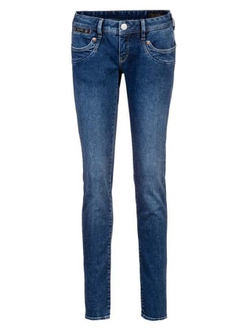 Dżinsy "Piper" - Slim fit - w kolorze granatowym