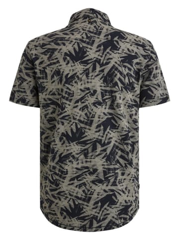 Hemd - Regular fit - in Khaki/ Schwarz