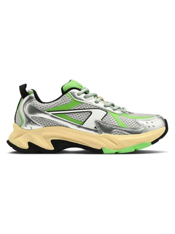 Laufschuhe "Forma Runner" in Grün/ Silber