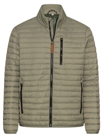 Steppjacke in Khaki