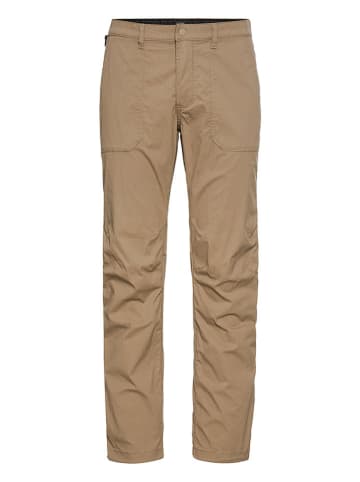 Spodnie chino - Relaxed fit - w kolorze jasnobrązowym