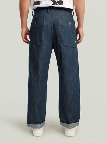 Spijkerbroek - comfort fit - donkerblauw