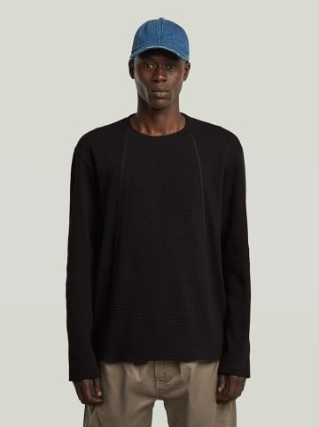 Longsleeve in Schwarz