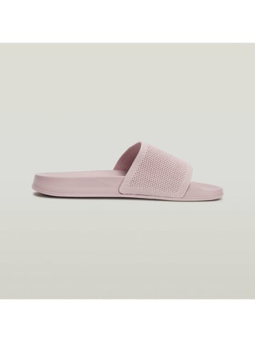 Pantoletten in Rosa