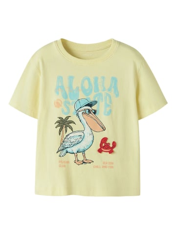 Shirt "Fymz" geel