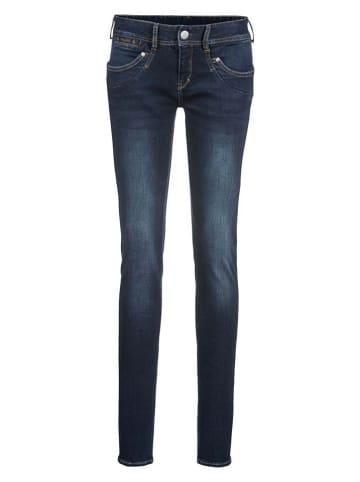 Dżinsy "Piper" - Slim fit - w kolorze granatowym