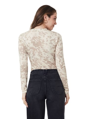 Longsleeve in Creme/ Beige