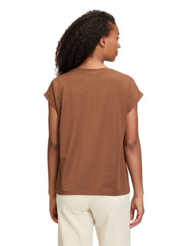 Shirt in Cognac