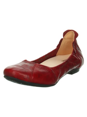 Leder-Ballerinas "Balla" in Rot
