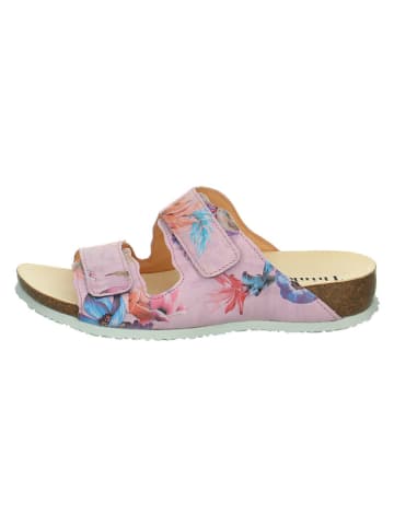 Leder-Pantoletten "Julia" in Rosa