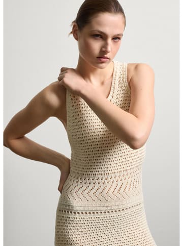Kleid in Beige