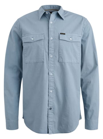Blouse - regular fit - lichtblauw