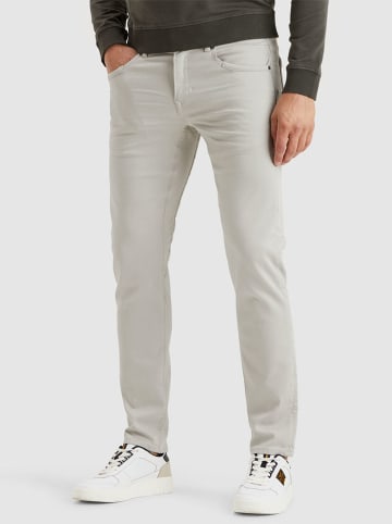 Dżinsy - Slim fit - w kolorze kremowym
