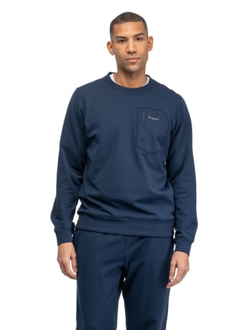 Funktionssweatshirt "Midtli" in Dunkelblau