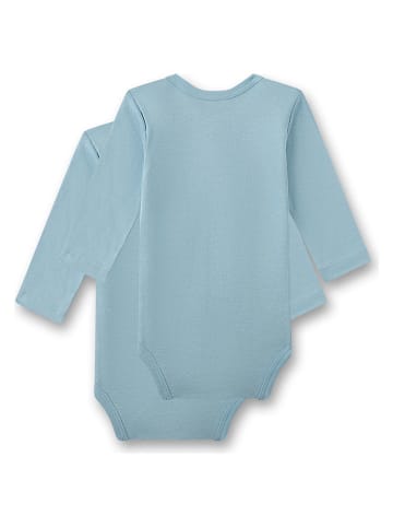 2er-Set: Bodys in Hellblau