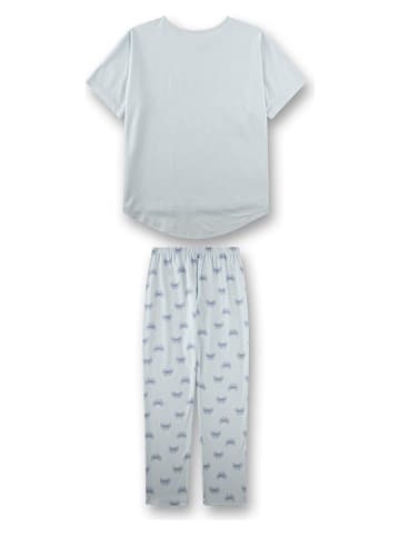 Piżama w kolorze błękitnym