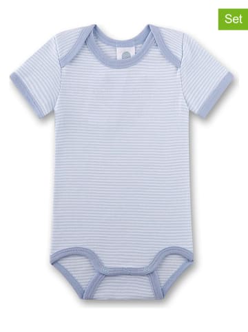 2er-Set: Bodys in Hellblau