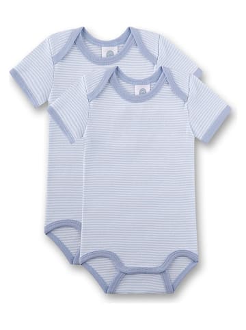 2-delige set: rompers lichtblauw