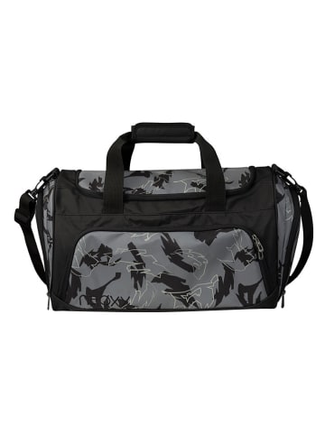 Sporttasche "Dragon Thunder" in Schwarz/ Grau - (B)43,5 x (H)26 x (T)24 cm