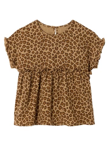 Bluse in Braun