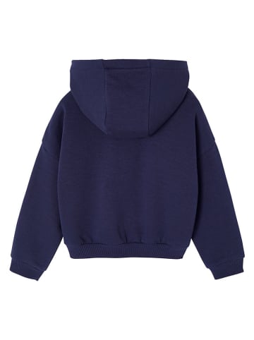 Sweatjacke in Dunkelblau