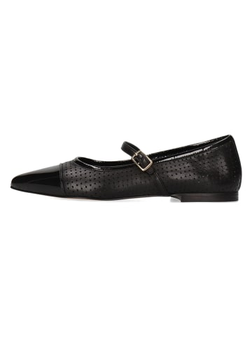 Leder-Ballerinas "Alora 9" in Schwarz