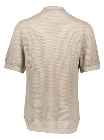 Koszulka polo "Arto" w kolorze beżowym
