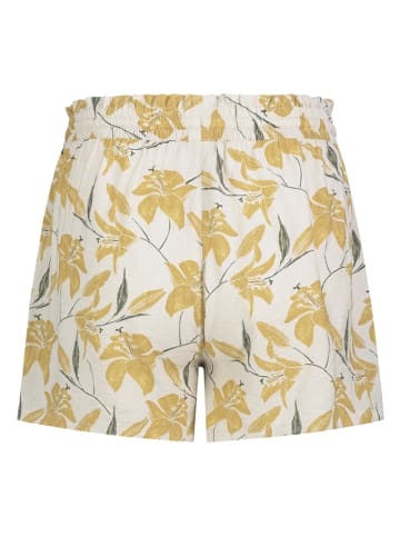 Shorts in Beige/ Gelb