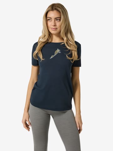Trainingsshirt "Duck Dive" in Dunkelblau