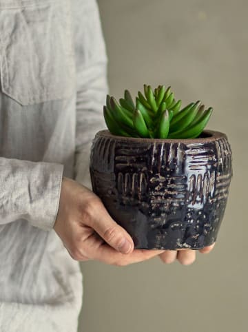 Kunstplant "Echeveria" groen - (H)14 cm