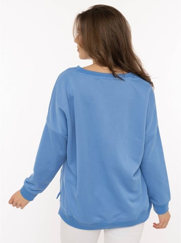 Trui "Happiness Vibes" blauw