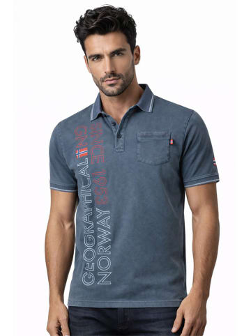 Poloshirt "Konakri" donkerblauw