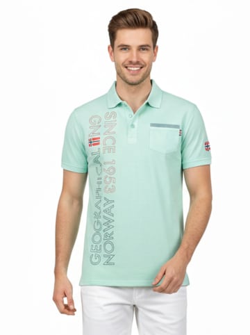 Koszulka polo "Konakri" w kolorze miętowym