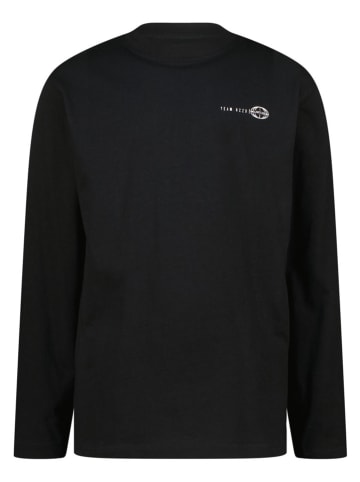 Longsleeve "Harl" in Schwarz