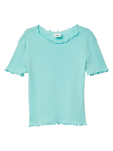 Shirt in Türkis