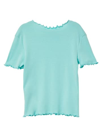 Shirt in Türkis